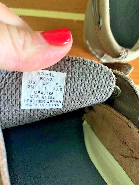 Boys Sperry TopSiders - Size 2 - Barely Worn