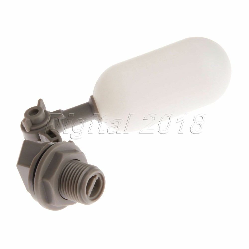 1x Adjustable Float Ball Valve 1/2" Automatic Fill Tank Pond Water Level Control