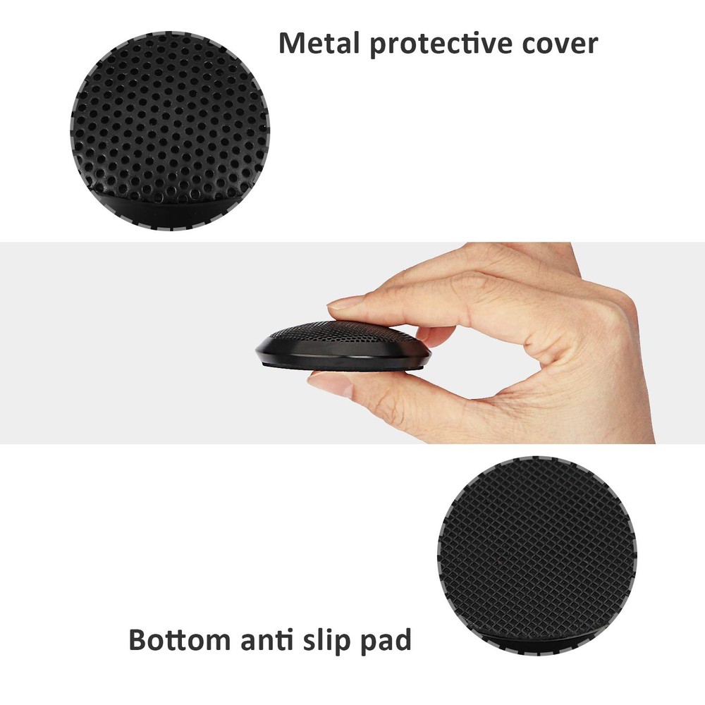 Dreokee Conference Microphone 3.5mm Desktop Computer Mic for 3.5mm, Black