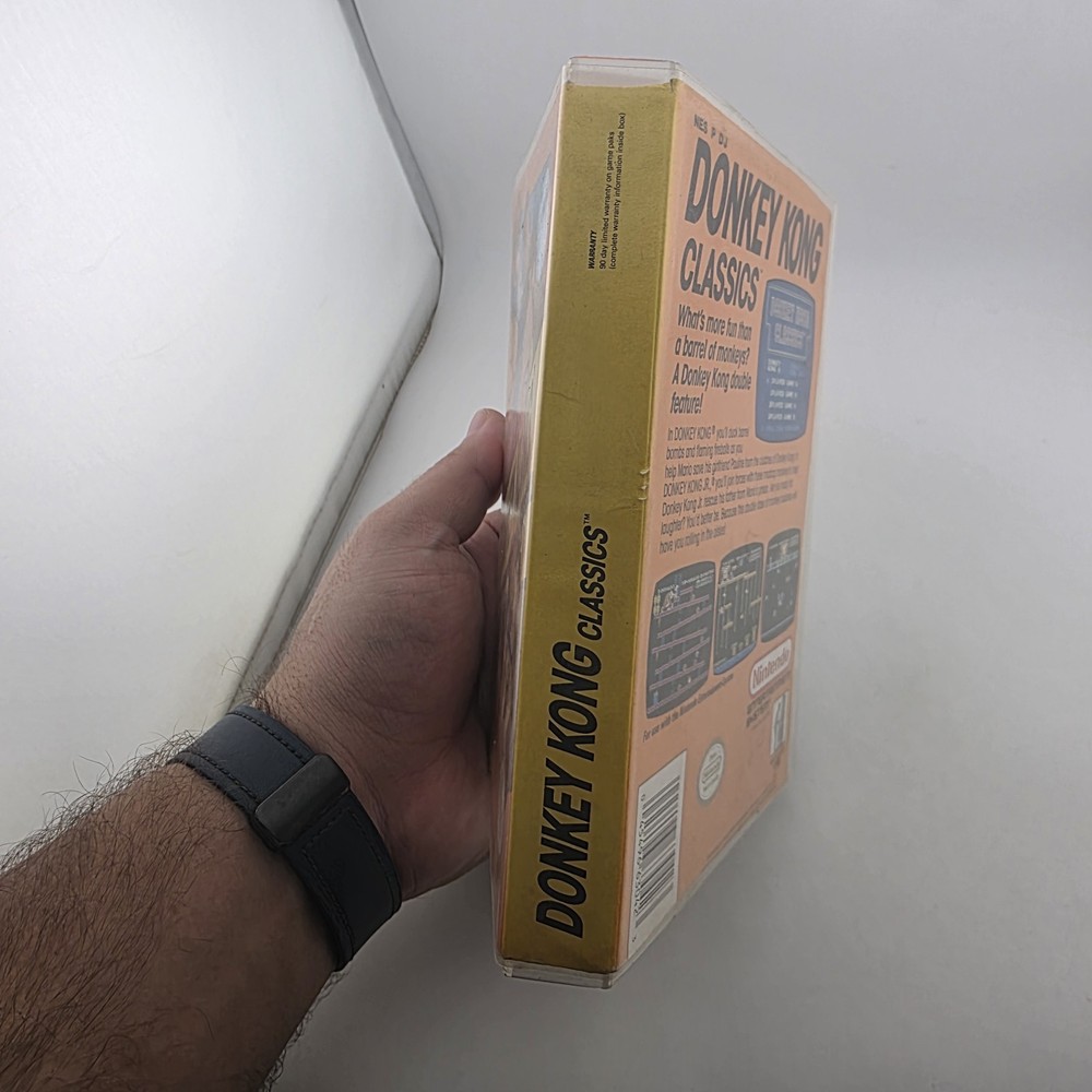 Donkey Kong Classics - Case Only - Nintendo Nes - Authentic Art (No Game)