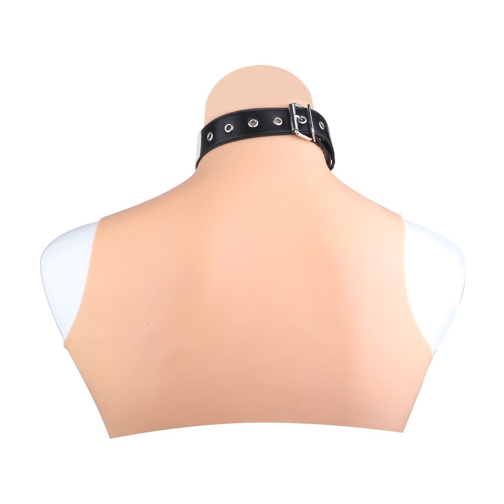 Breast Bondage Harness Device Adjustable PU Leather Restraint for BDSM