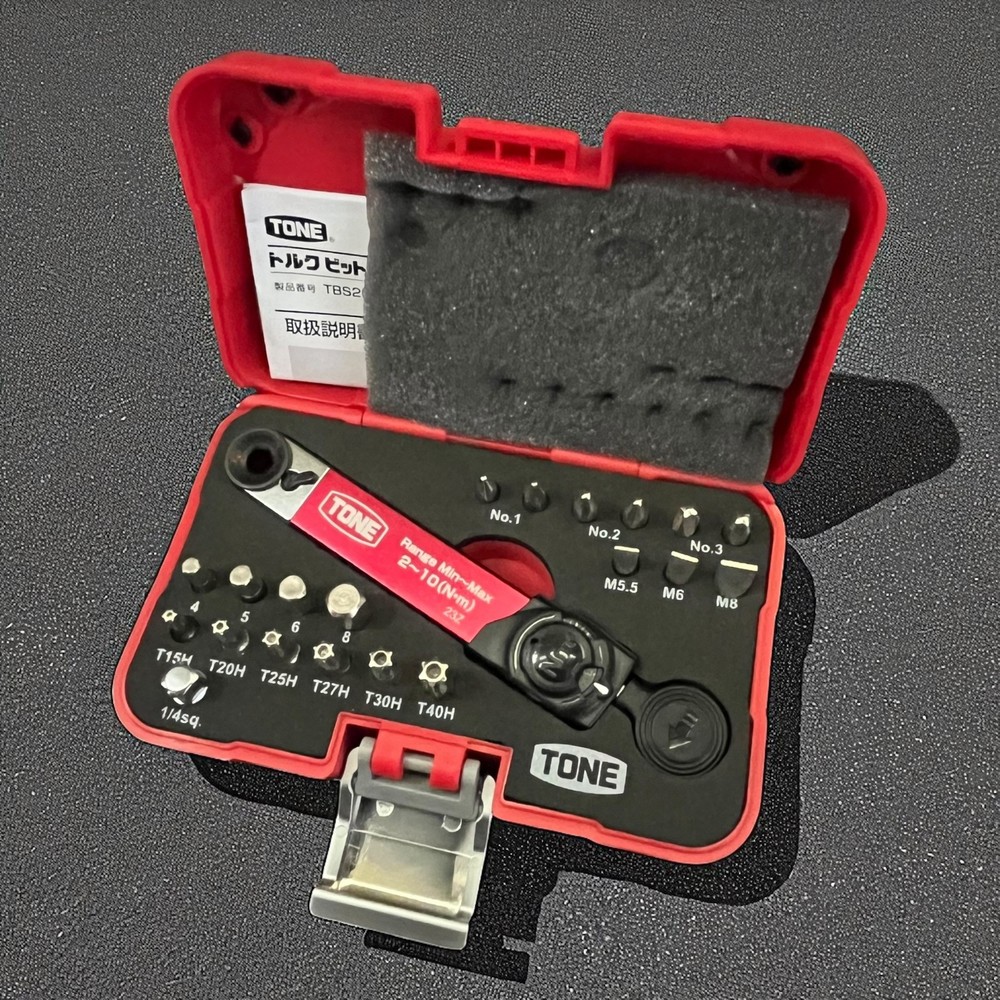 Tone TBS20 Torque Wrench Bit Set