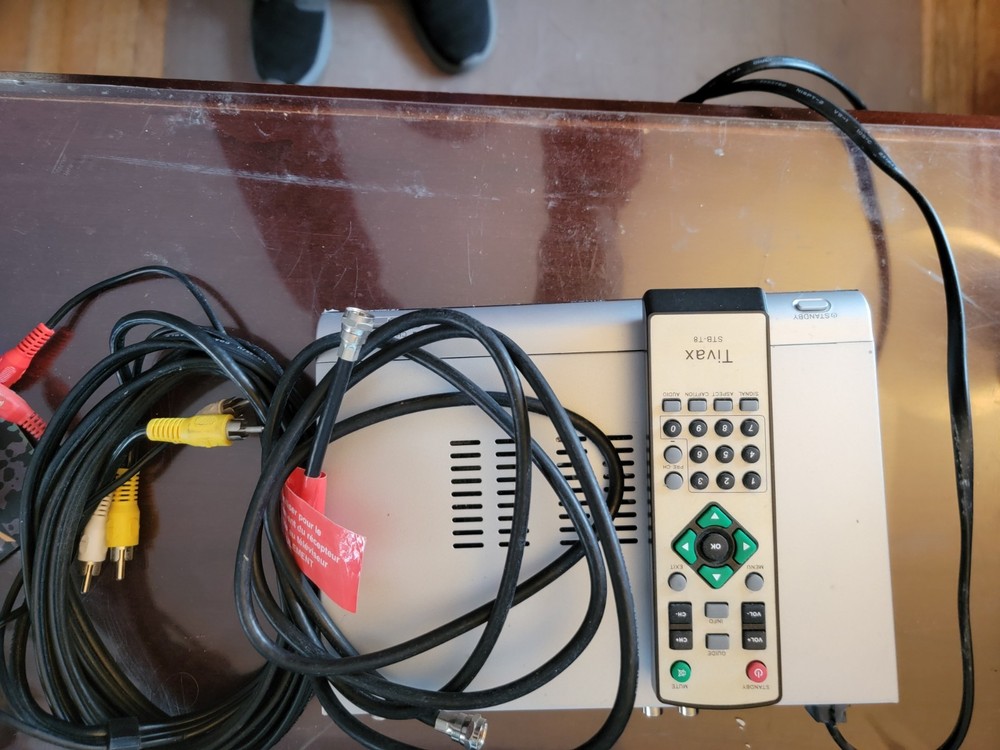 TIVAX Digital TV receiver + Antenna - Full Setup