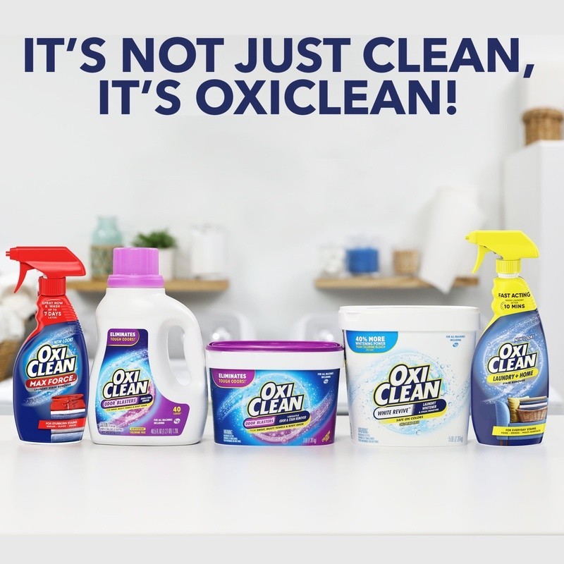 Laundry Stain Remover Spray Refill Fast Acting Oxygen Multi-Surface Cleaner 56oz