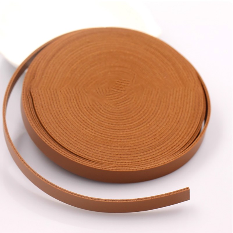 Faux Leather Strap Strips Double Sided PU Leather Crafts DIY Width 10mm-30mm
