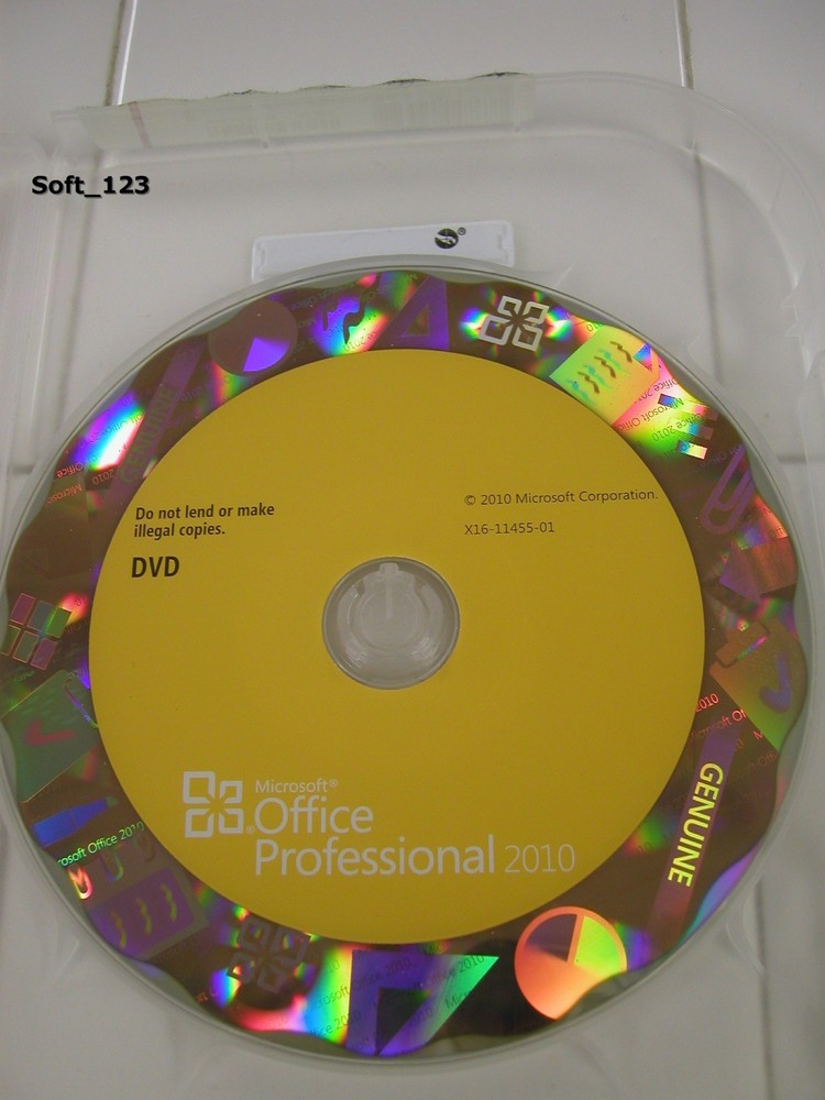 Microsoft Office 2010 Professional For 2 PCs Full English Retail Box Version