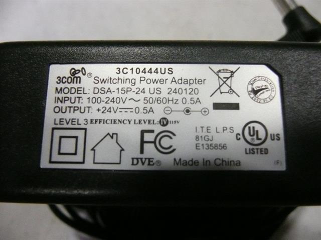 3COM 3C10444US Power Supply