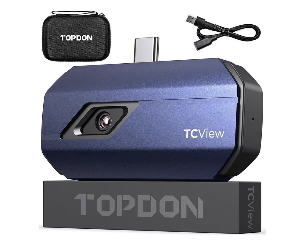 Topdon TC001 Space Gray Thermal Imaging Infrared Camera For Android Type-C