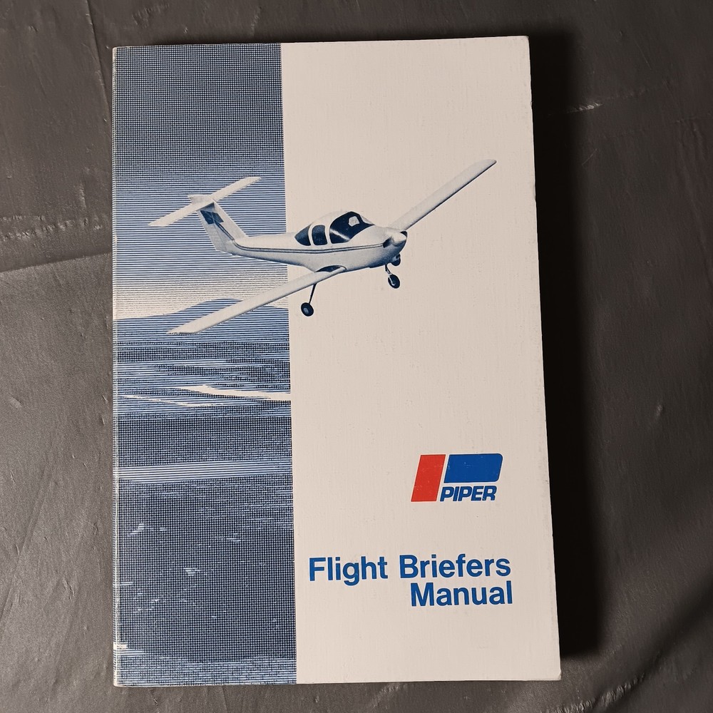 Piper Private Pilot Flight Briefers Manual 1979 Book