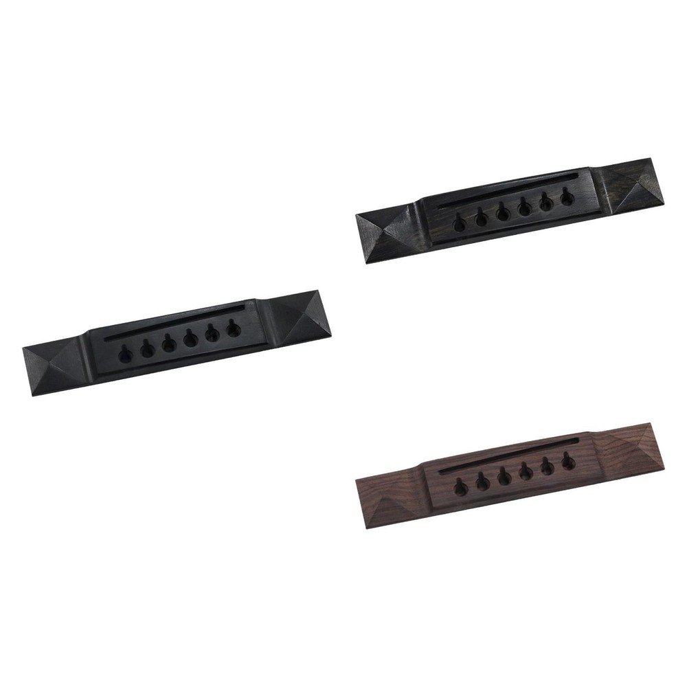 Guitar Bridge Replace Sturdy Compact Easy to Install for Six String Guitar