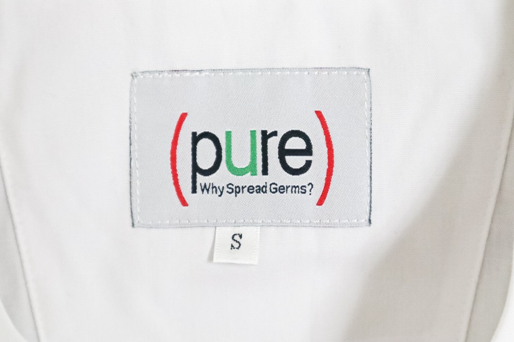 PURE Microbe Shield Technology Treated Labcoat Size Small