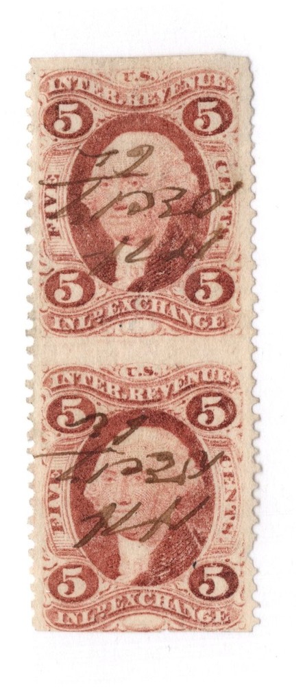 U.S. - R27b - Pair - Fine/Very Fine - Used
