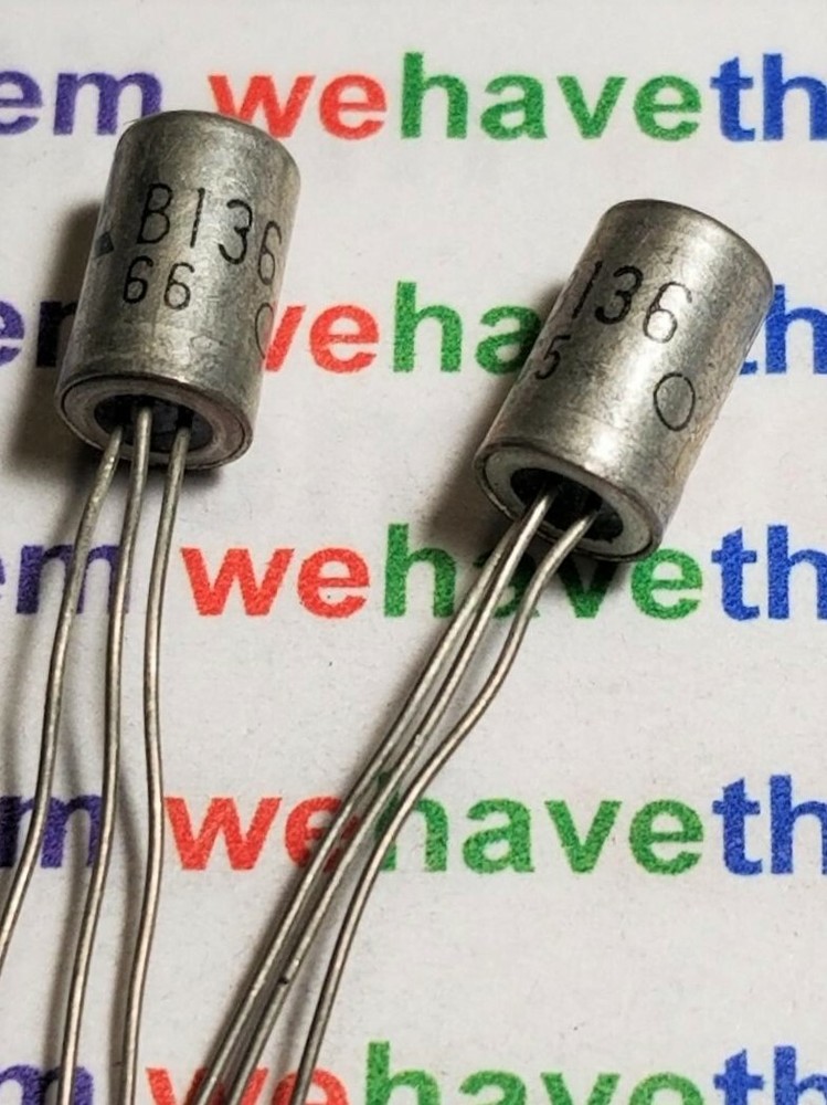 2SB136 / TRANSISTOR / TO1 / 2 PIECES (qzty)