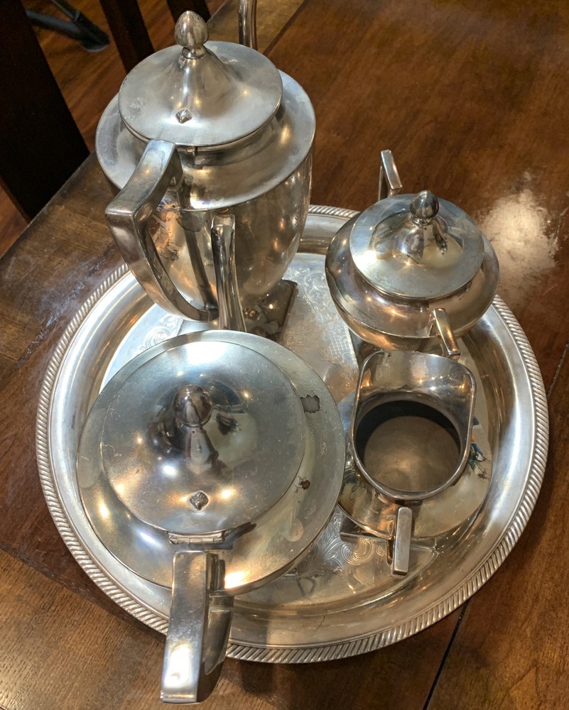 Wilcox Silver Plate Co Tea And Coffee Set 1959