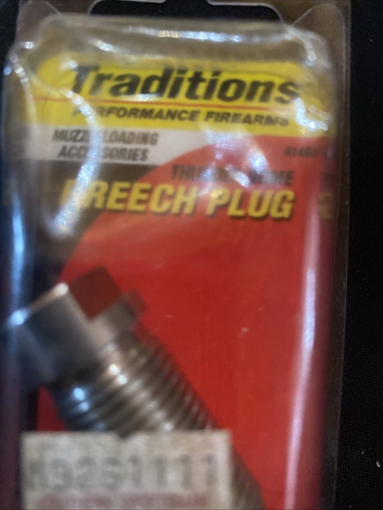 Traditions Silver Steels 13.2" Muzzleloader Thunder Dome Breech Plug - A1403