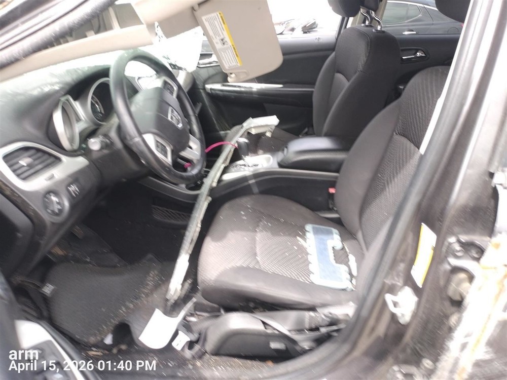 RH BLK 2ND ROW HEADREST OEM 2014 DODGE JOURNEY