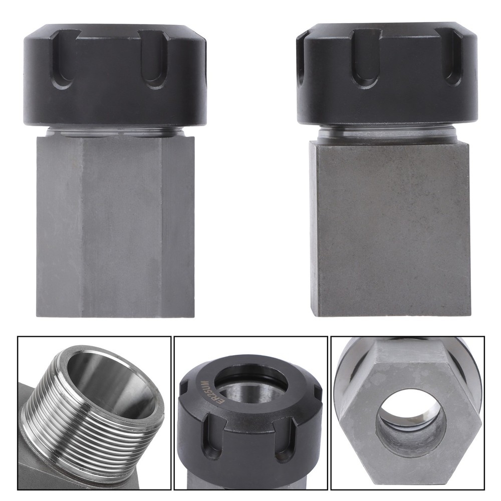 ER-25 Hex Square Collet Block Set for Milling Machine Tooling
