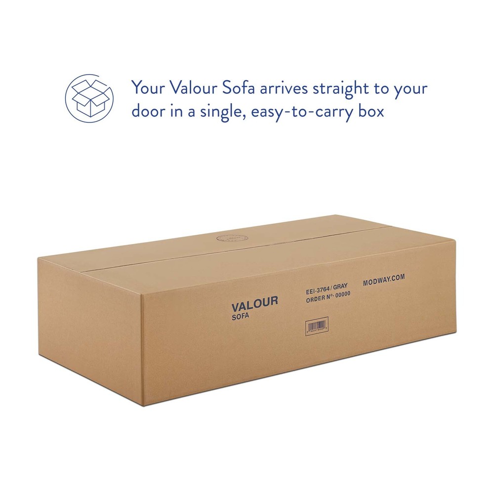 Modway Valour Performance Velvet Upholstered Tufted Sofa In Pink