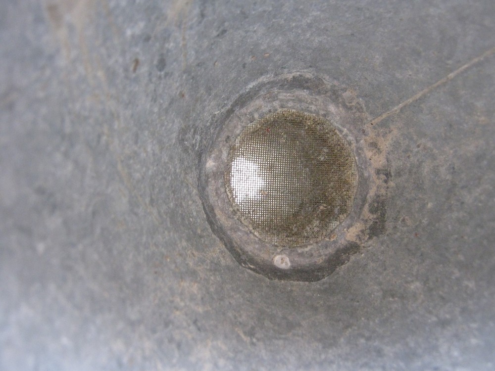 Vintage Galvanized Metal Funnel