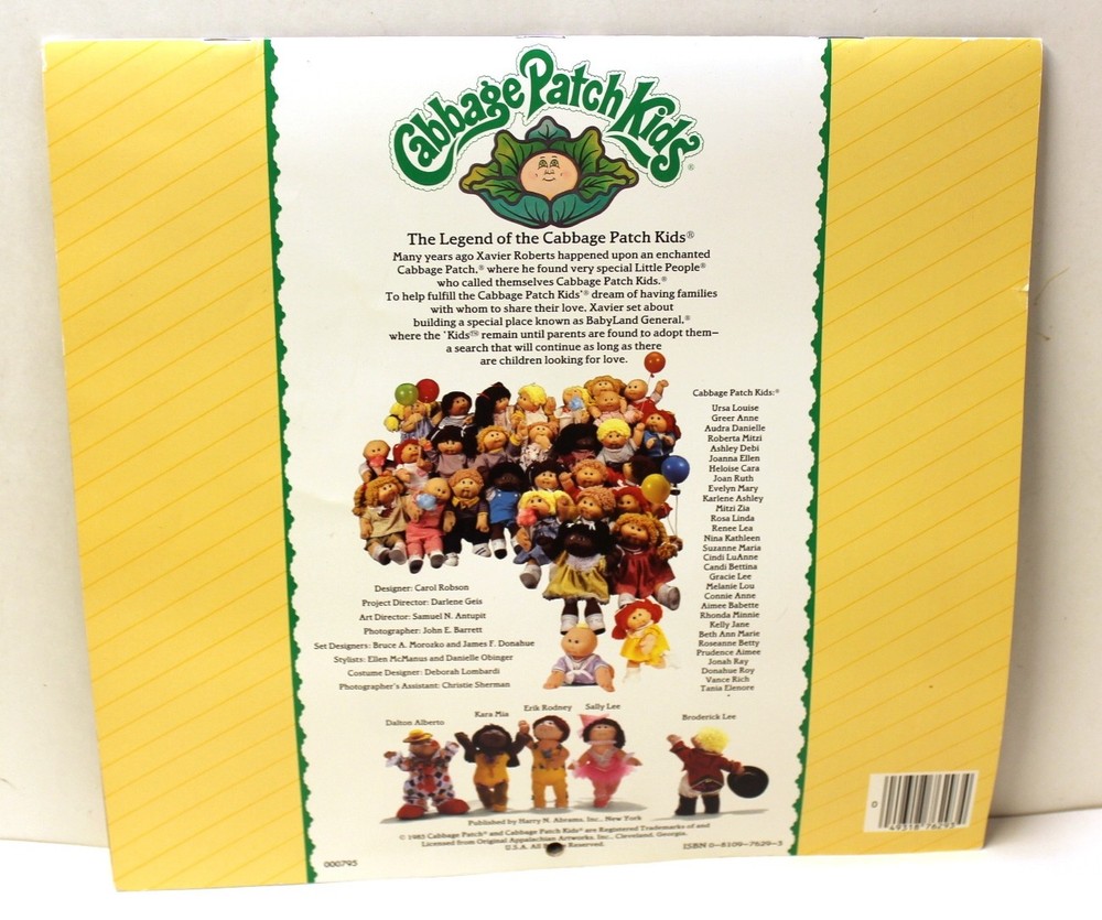 Vintage Cabbage Patch Kids 1985 and 1986 Calanders