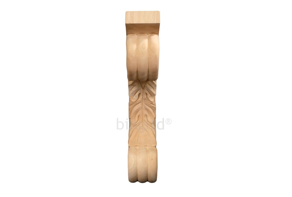 1 PC 13" Corbel Rustic Solid Hardwood Bracket C5UNFFBA Wall Shelf Support