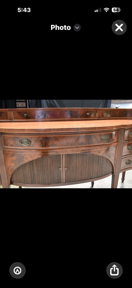 NVIN0475, Vintage Irwin Sideboard