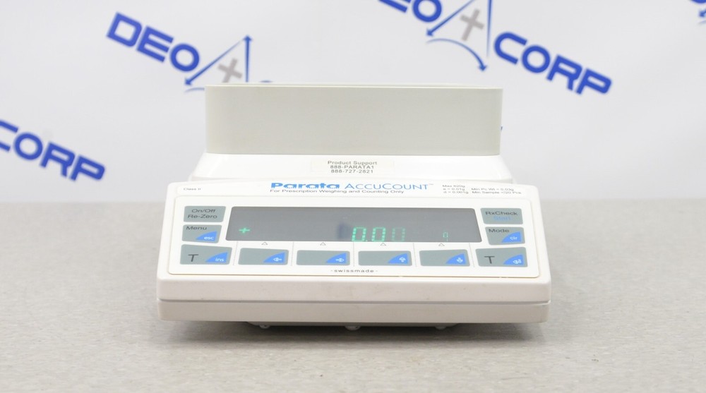 Parata AccuCount Class II Pharmaceutical Scale