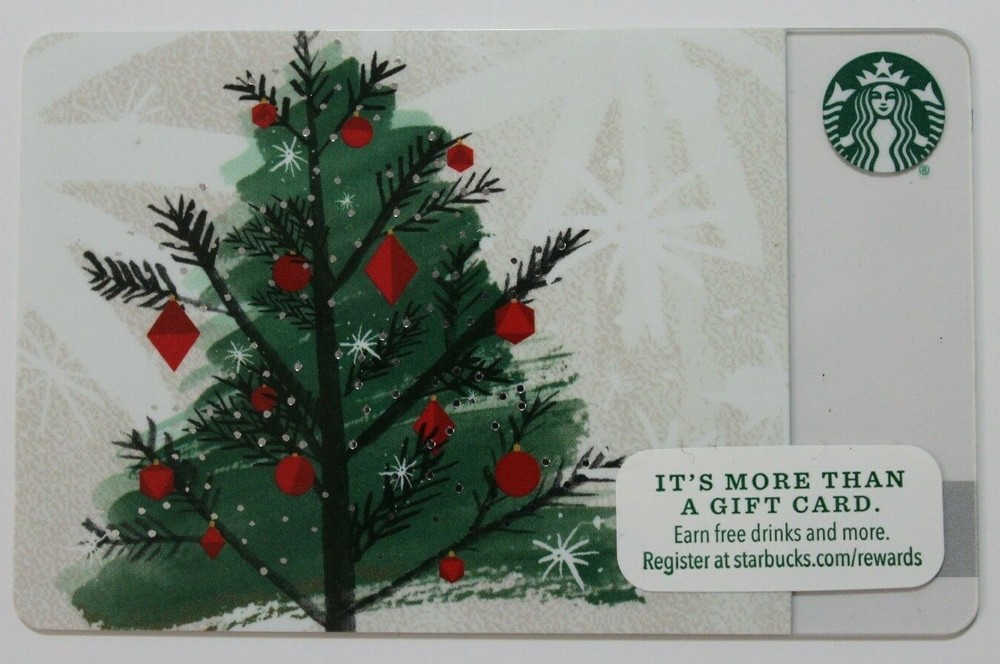 Starbucks Card US 2015 Christmas Tree MS 6111