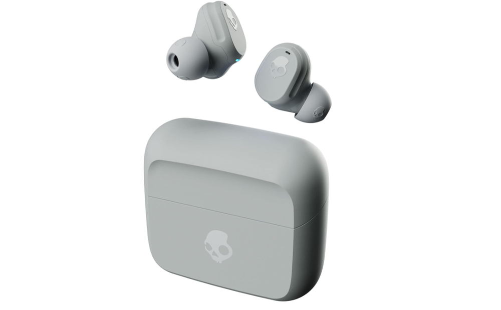 Skullcandy Mod True Wireless Earbuds - Light Gray Blue (Certified Refurbished)