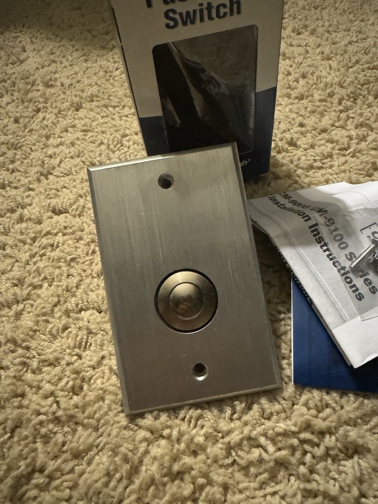 Camden Door Controls Vandal Resistant Mechanical Push/Exit Switch CM-9080