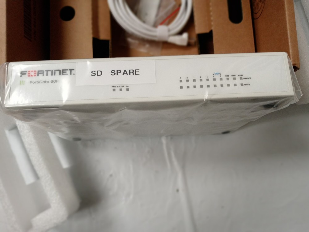 Fortinet FortiGate-60F Network Security Firewall