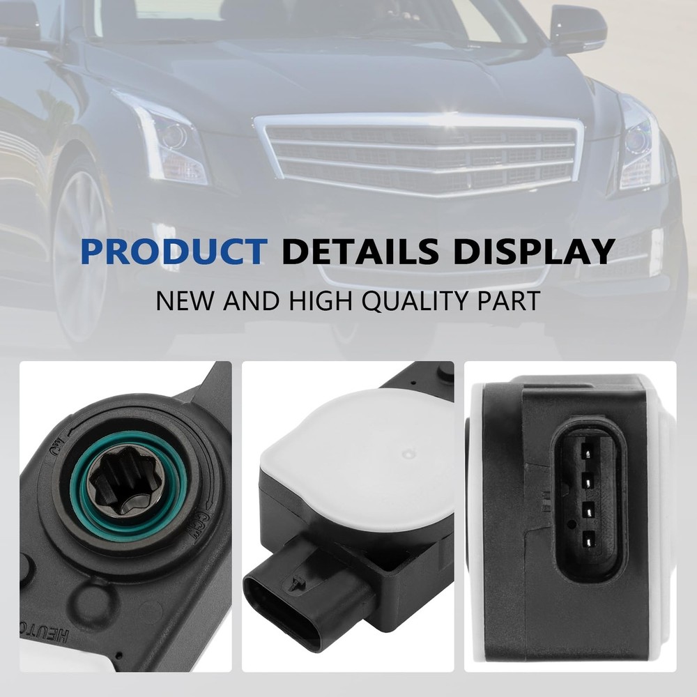 Front Shutter Active Grille Air Actuator Motor Compatible with Standard, Red