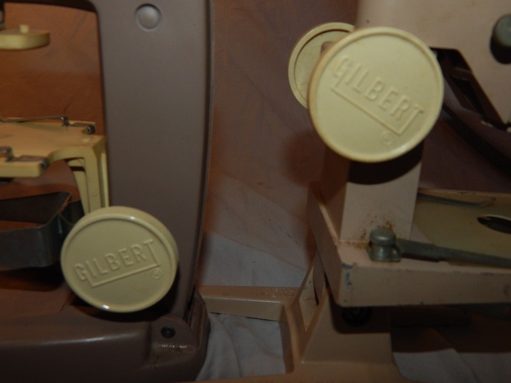 Lot of 2 Vintage Gilbert Microscopes