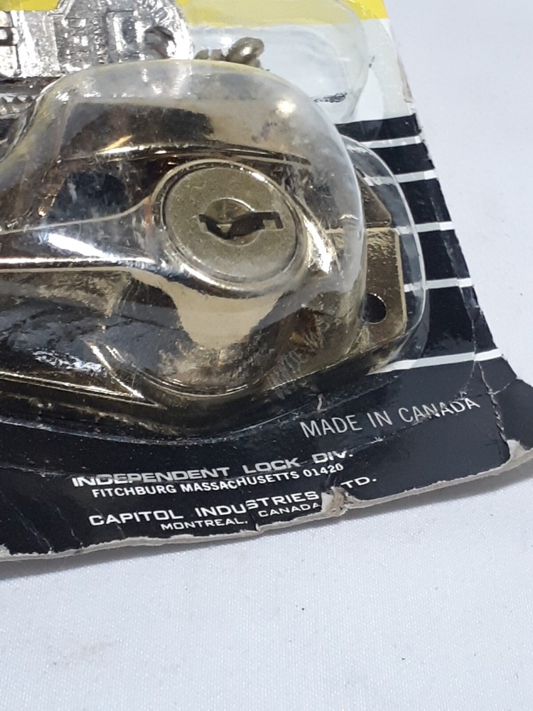 Ilco Unican Window Lock Brand, Brass, Hardware Safety Security