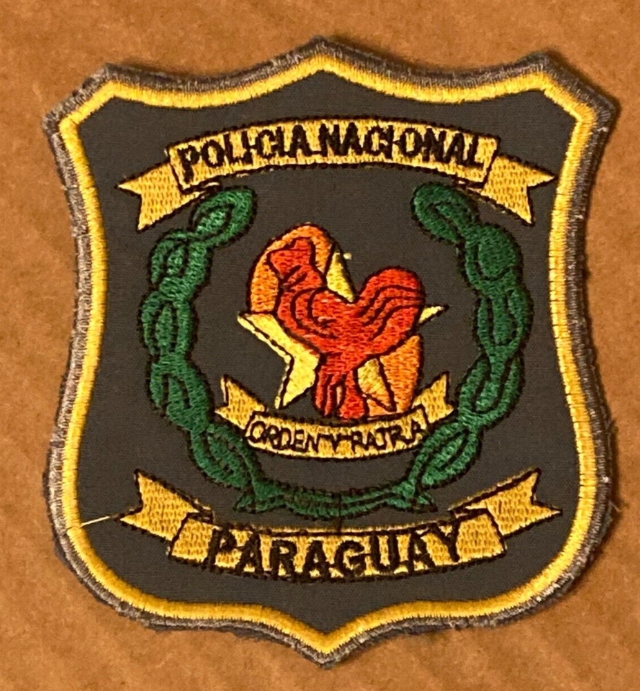 Paraguay Police Patch