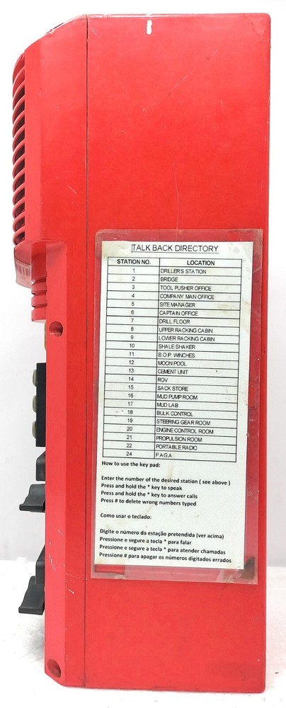 Industronic 2/4/6 DX 003 - ATEX Explosion-Proof Intercom Station