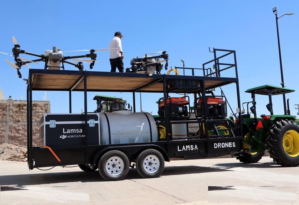 New Dron Trailer 20ft, Custom Trailers Mfr. 22ft, 24ft Spary Dron