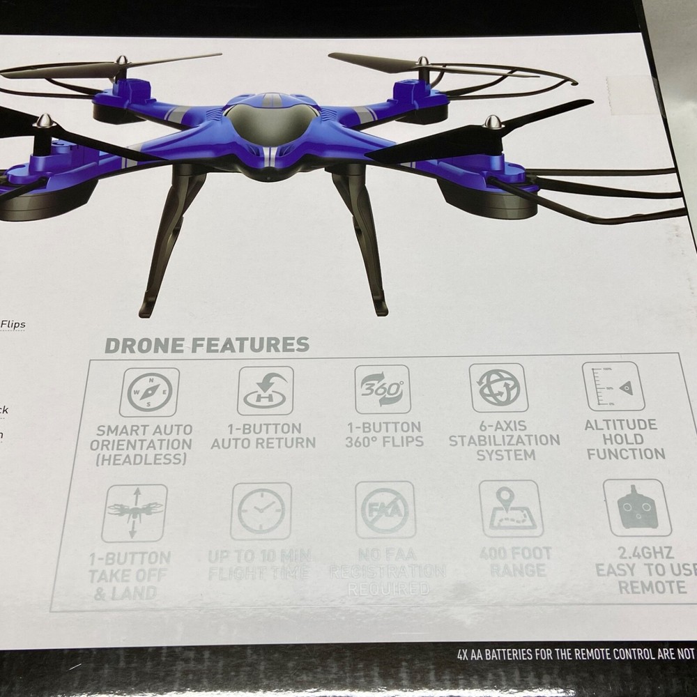 Quadcopter Drone Advanced Technology National Geographic Remote Control NIB