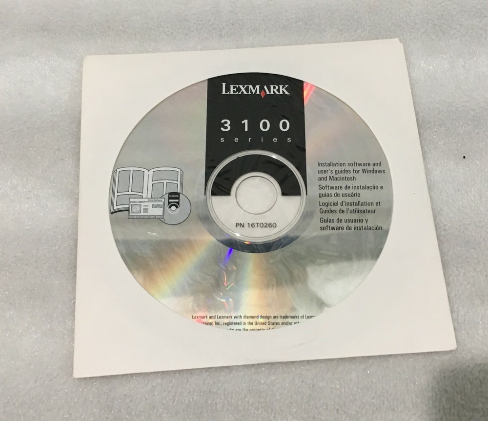 LEXMARK 3100 SERIES USER'S GUIDE & INSTALLATION SOFTWARE