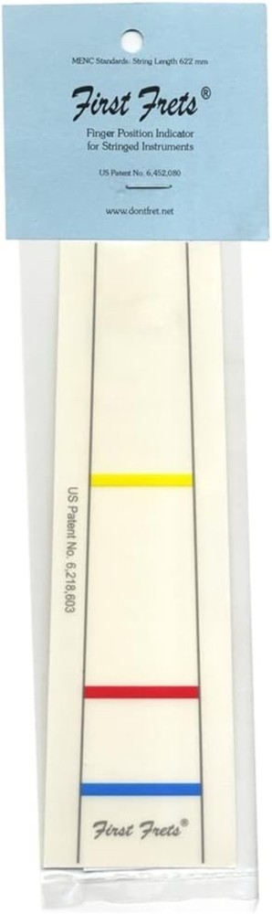 Colorful First Fret Indicator for ¾ Violin & 13" Viola