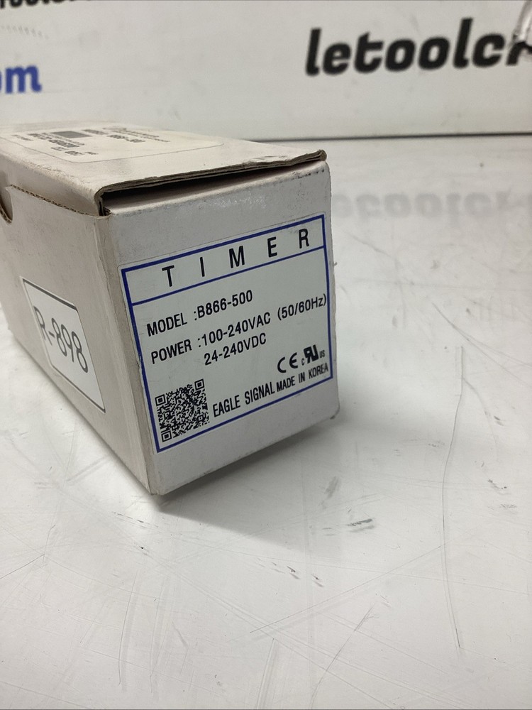 Danaher Eagle Signal B866-500 Multi-Function Analog Timer 11-Pin R-898