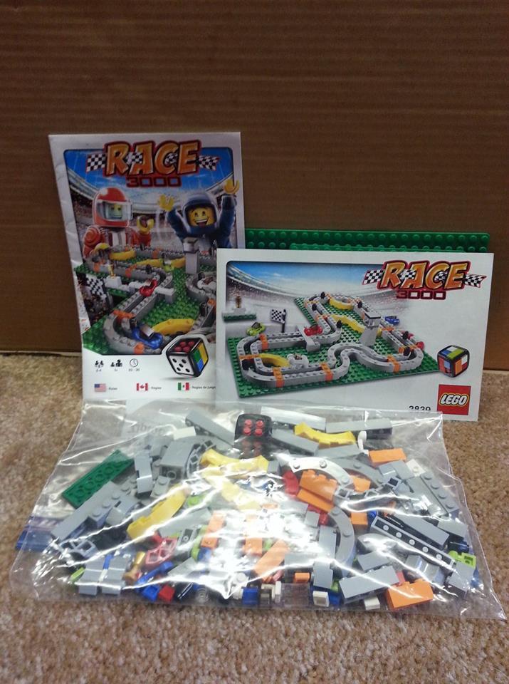 Lego Race 3000 COMPLETE w/ instructions no box