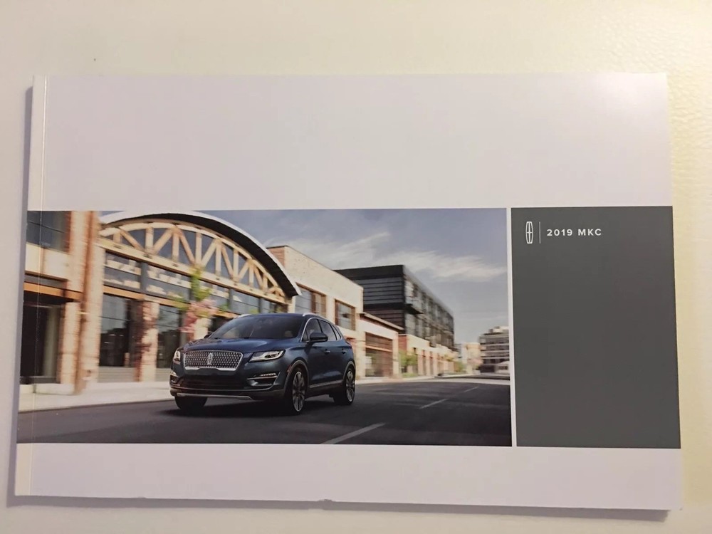 2019 LINCOLN MKC 20-page Original Sales Brochure