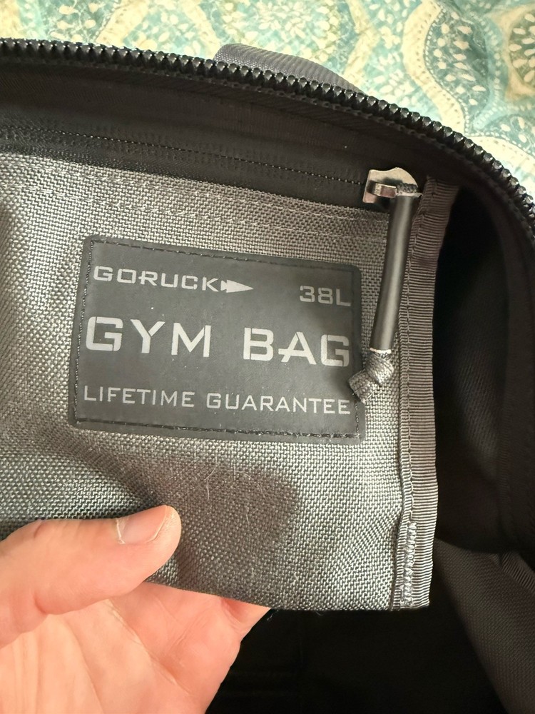 goruck gym bag 38L EUC