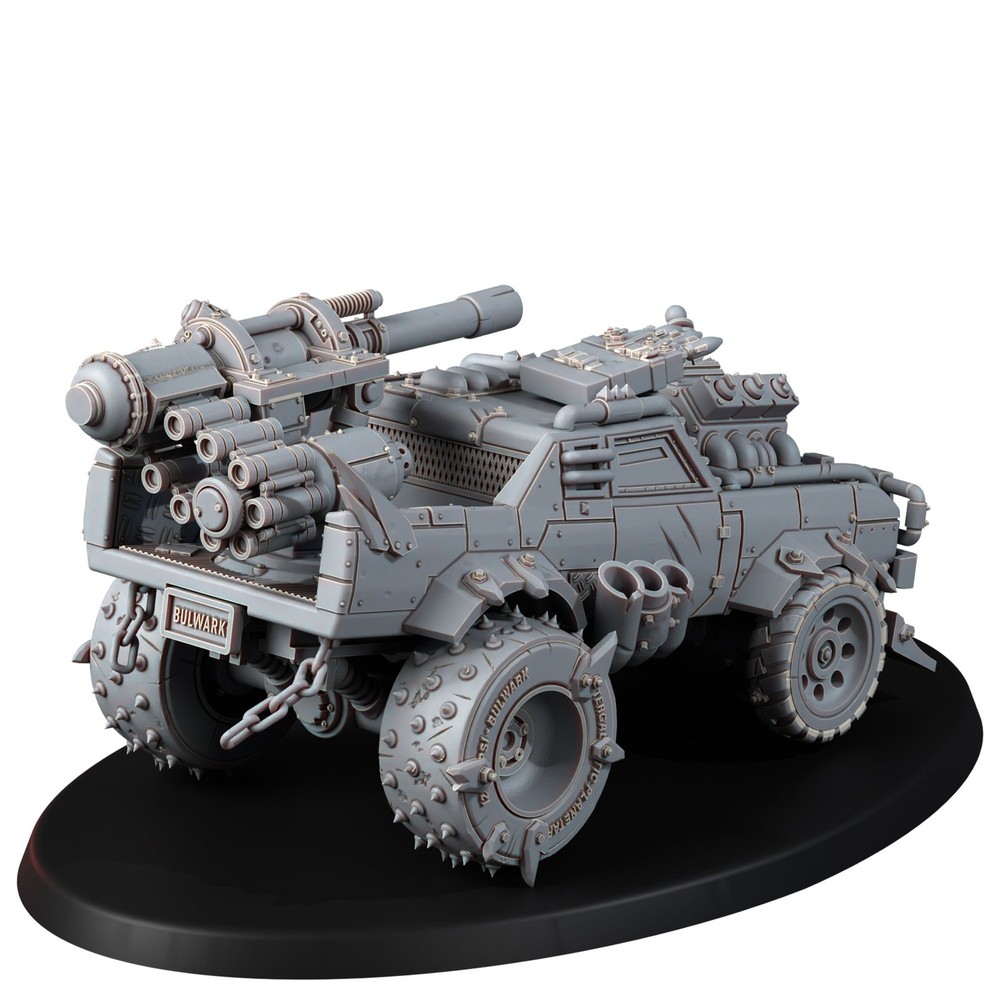 ORK DRAGSTER WITH ENERGY CANNON