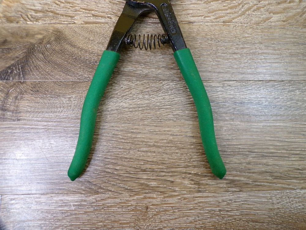 Tile Nippers Drop Forge Green Grips Spring Loaded 7.5" Long
