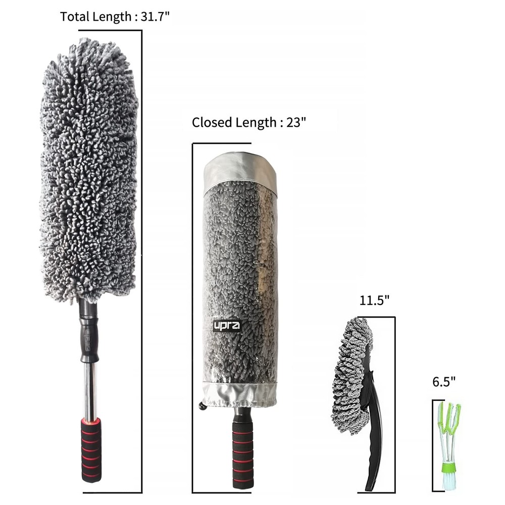 Ultimate Car Duster Kit，Best Microfiber Multipurpose Duster,Interior &Ext