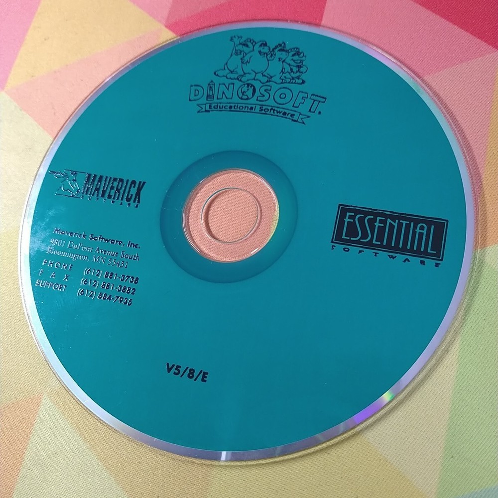 DinoSoft Educational Software Collection - All Modules (PC, Maverick) DISC ONLY!