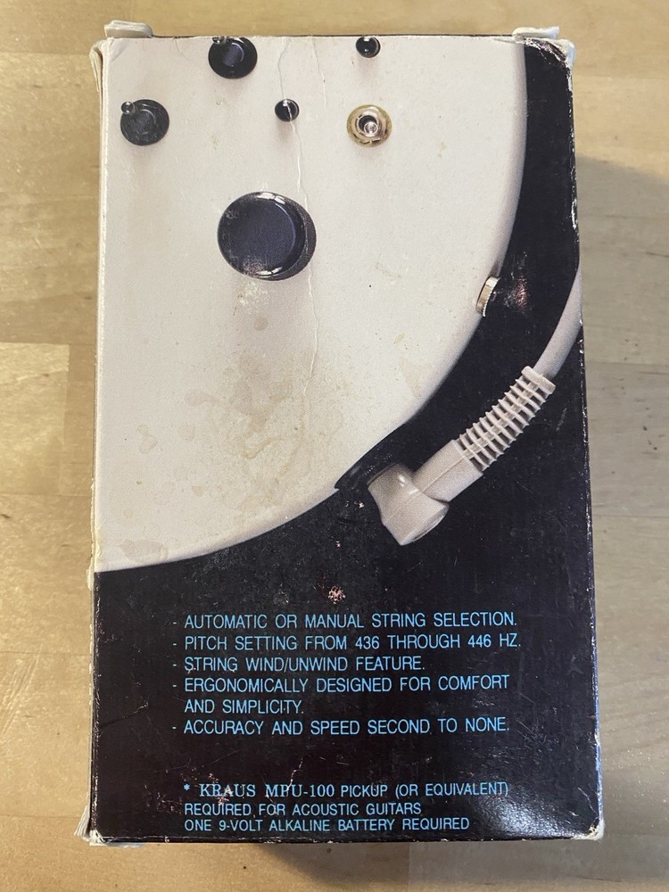 Krous String Master Robotic Digital Automatic Guitar Tuner - with Box