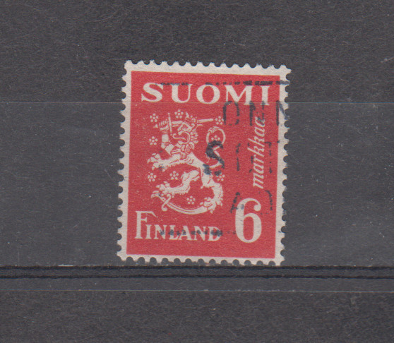 FINLAND :  1930/46 - USED  - SCOTT # 176g  EMBLEMS